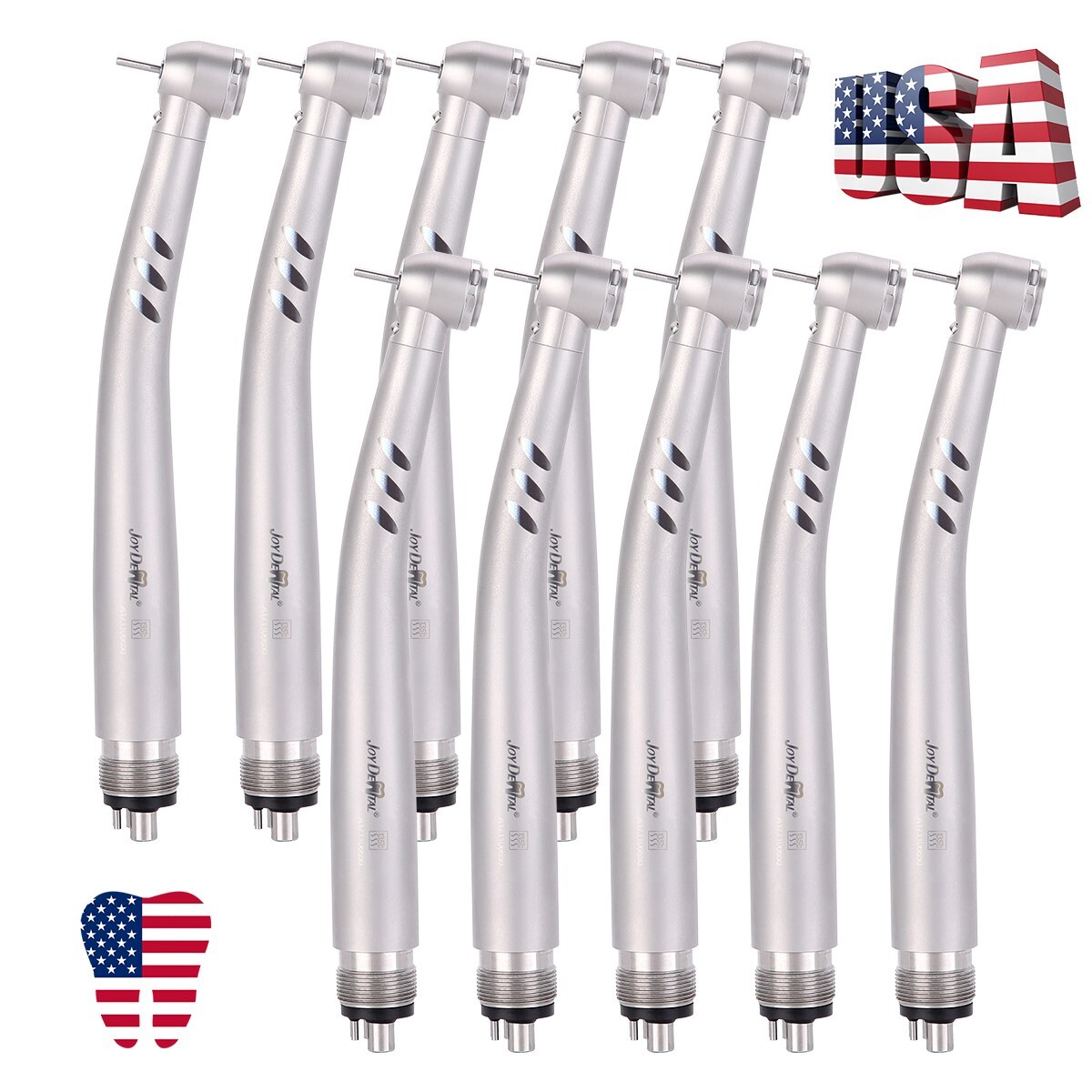 10X NSK Styel Dental Fiber Optic E-generator LED High Speed Handpiece Turbine 4H