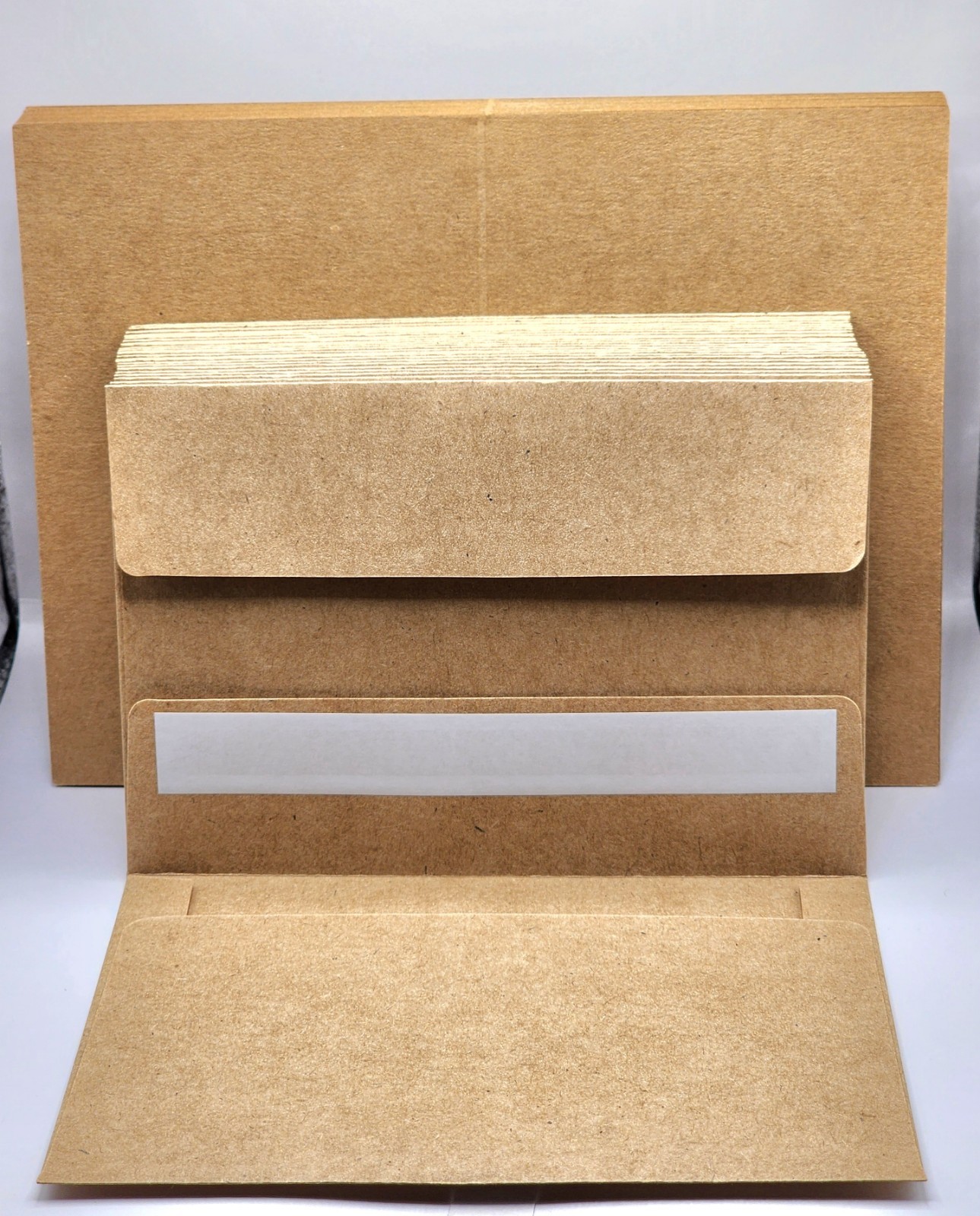 eBay Standard Envelope 4×6 With Protective Card ,Trading Card Shipping. 50 Pack