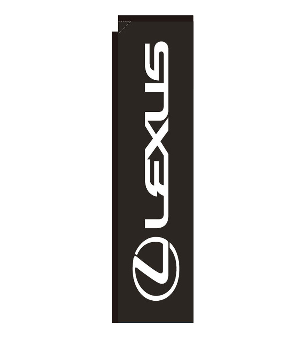 Lexus Dealership 3x12ft Advertising Rectangle Banner Flag, Replacement Flag Only