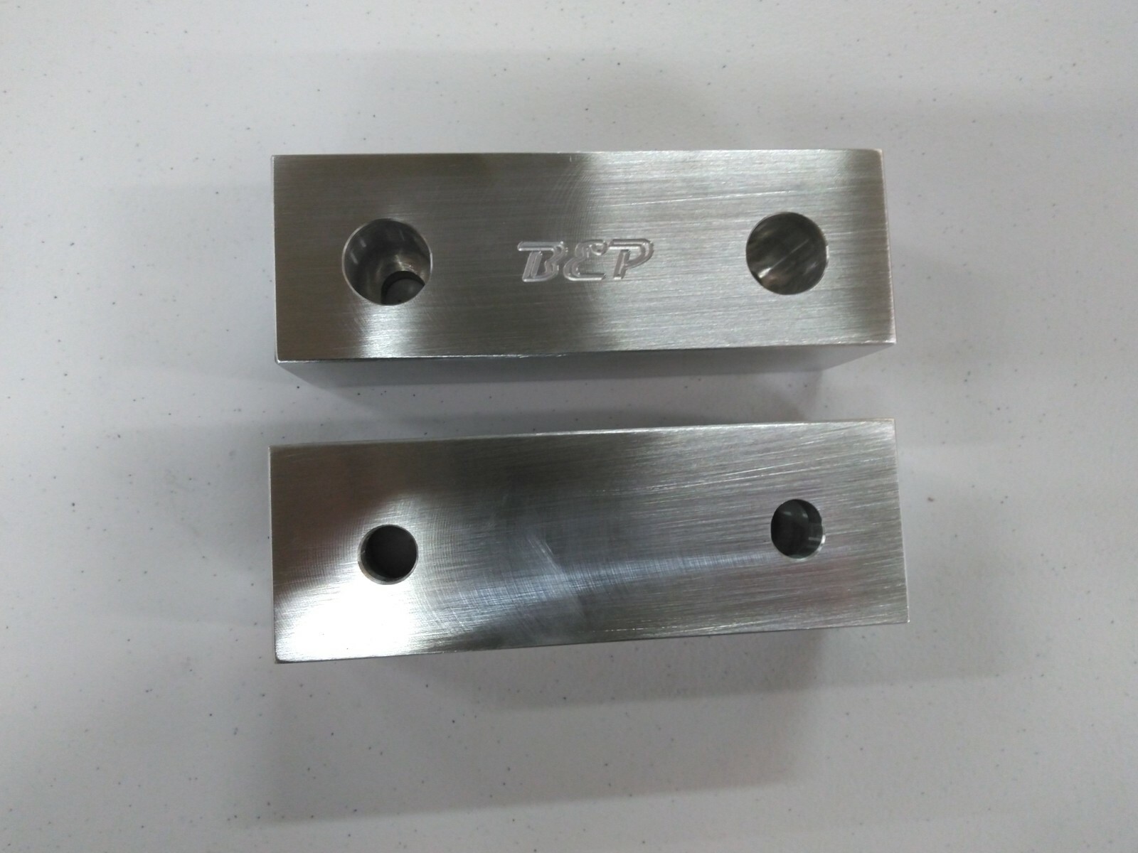 6 x 2 x 2″ Aluminum Machined Soft Jaws for 6″ Kurt Vises (2 JAWS)