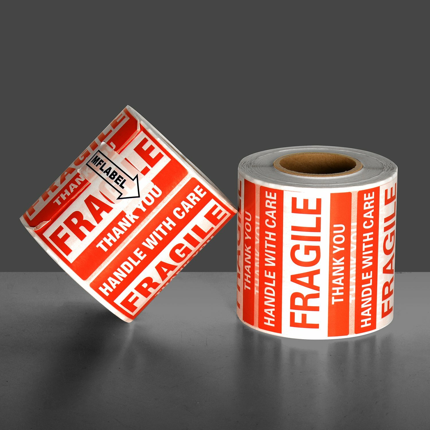 Fragile Stickers 1 Roll 500 2×3 Fragile Label Sticker Handle With Care Mailing