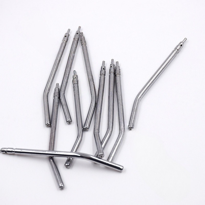 50 Pcs Dental Air Water Triple 3-Way Spray Syringe Metal Spray Nozzle Tips
