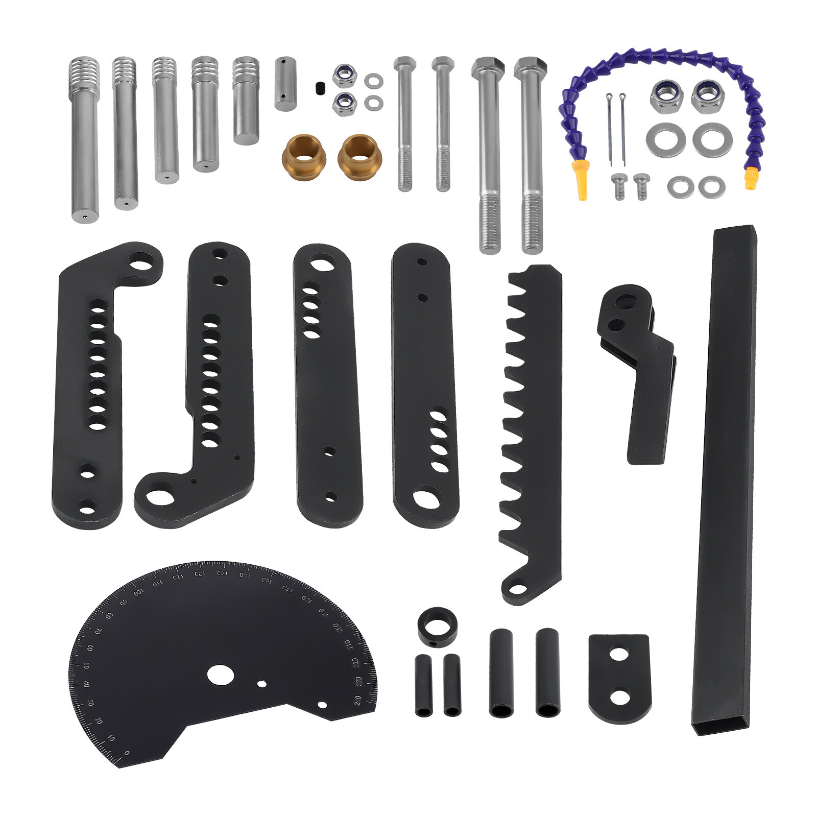 Oxide Coating Manual Pipe and Tube Bender & 1-5/8″ X 5″ 120 Degree Tubing Dies