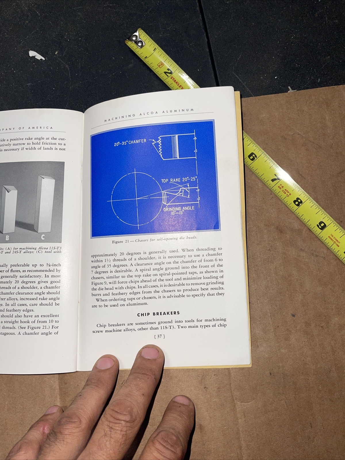 Vintage 1943 MACHINING ALCOA ALUMINUM Informational Manual Booklet –