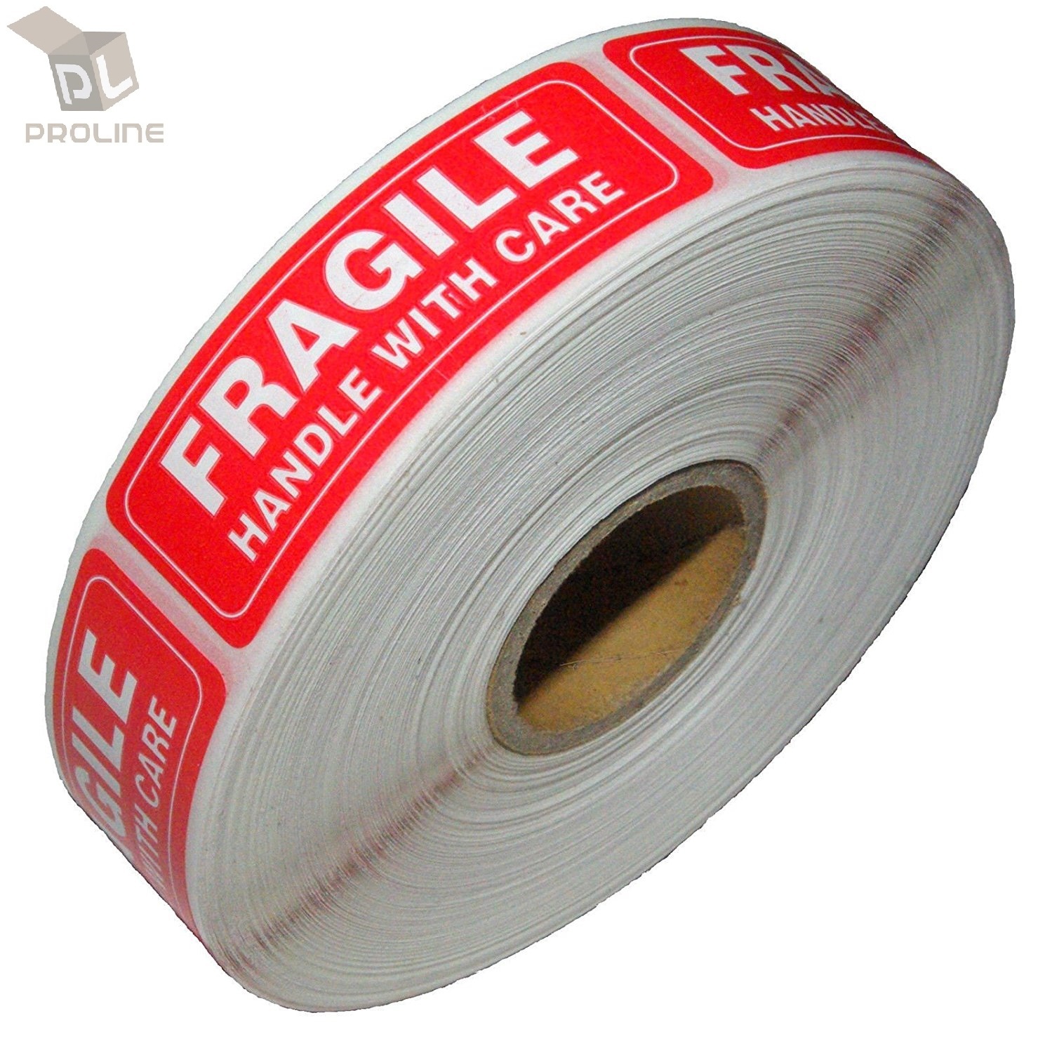 1000 Per Roll 1×3 FRAGILE HANDLE WITH CARE Stickers Labels, Easy Peel and Apply