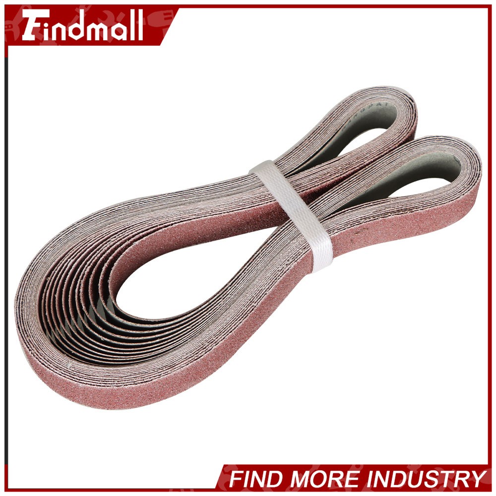 Findmall 12 Pack 1″ x 42″ Sanding Belts 60 80 120 150 240 400 Grits Belt Sander