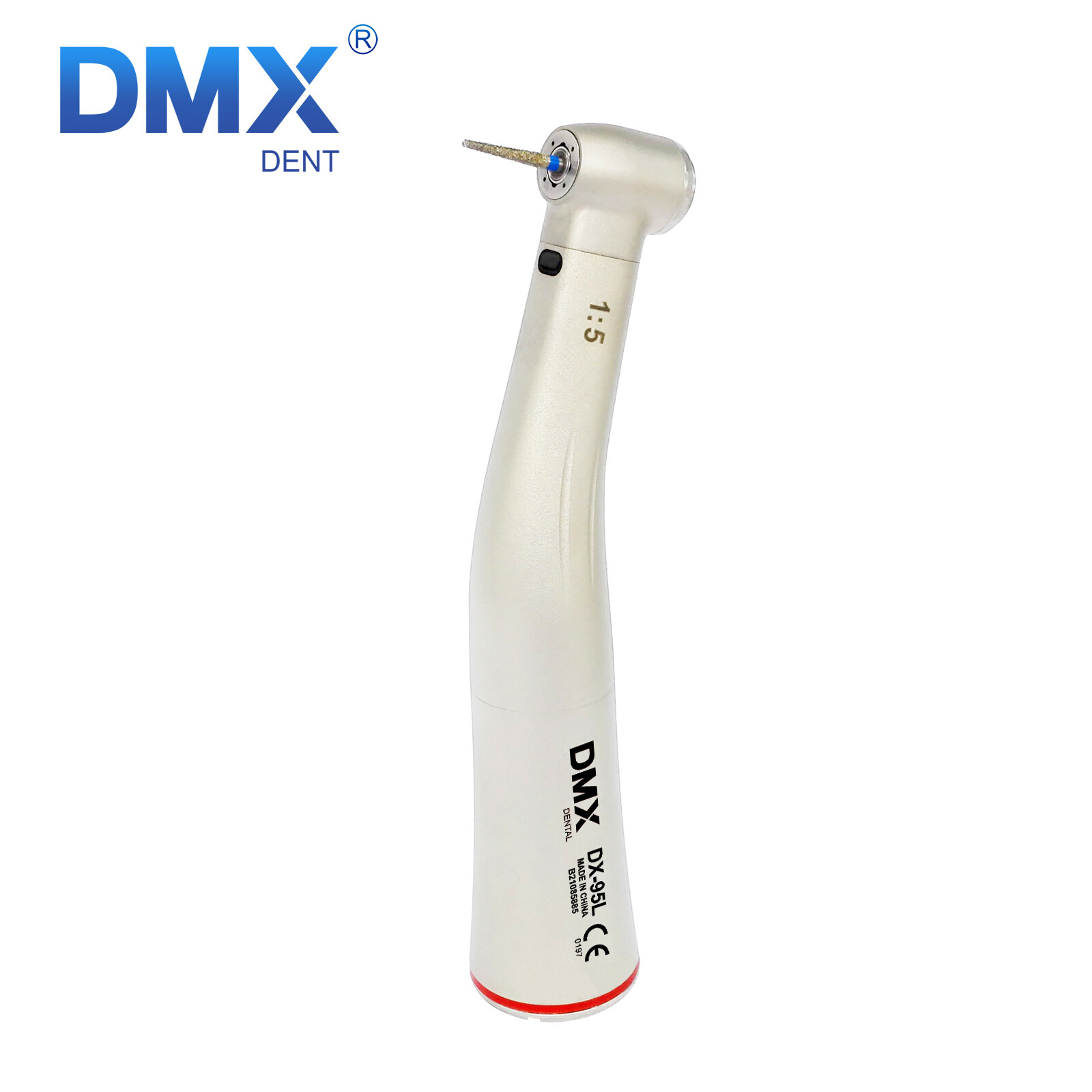 NSK Style Dental 1:5/1:4.2/1:1 Fiber Optic LED Contra Angle Low Speed Handpiece