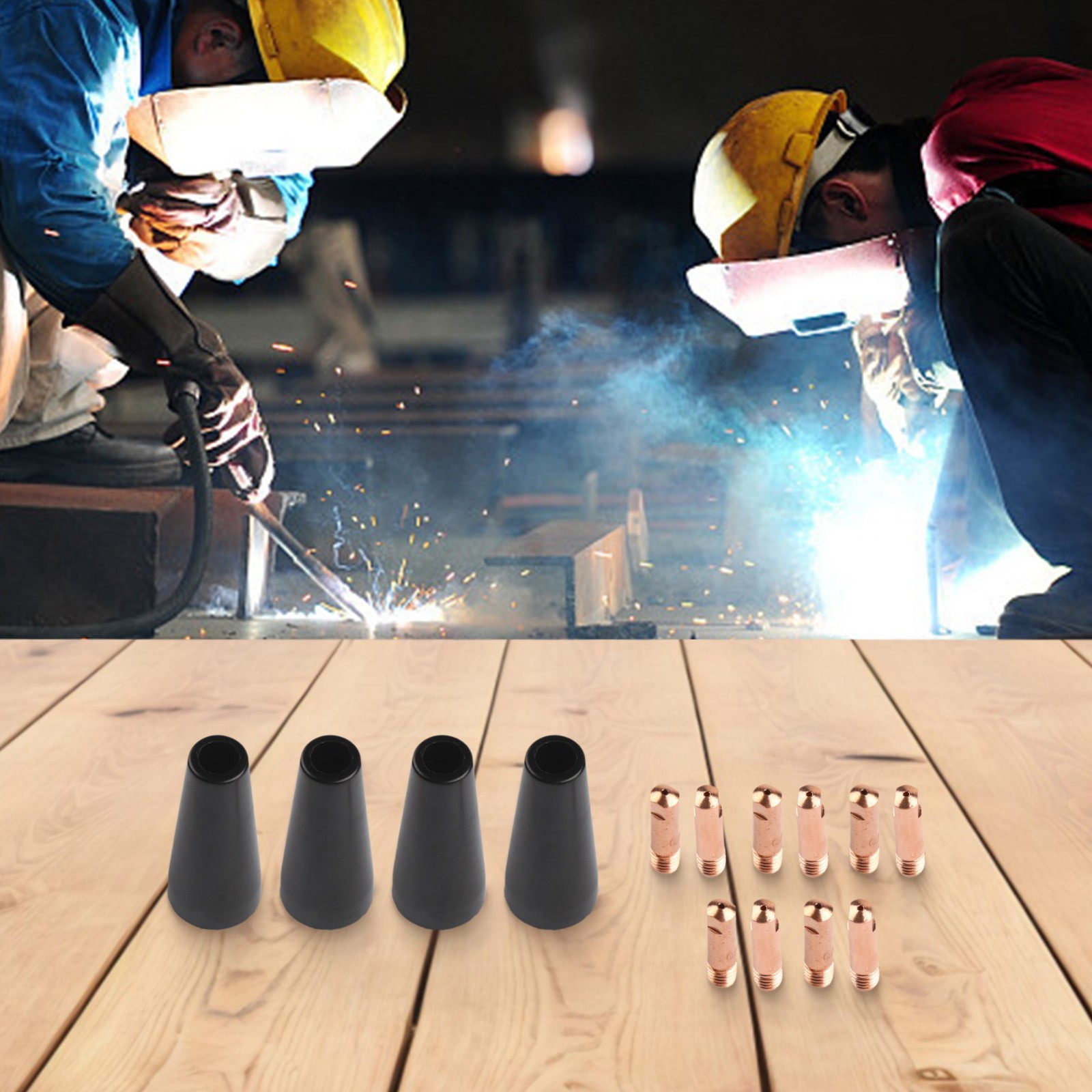 High Compatibility For MIG Welding Kits with Gasless Nozzle Options Available