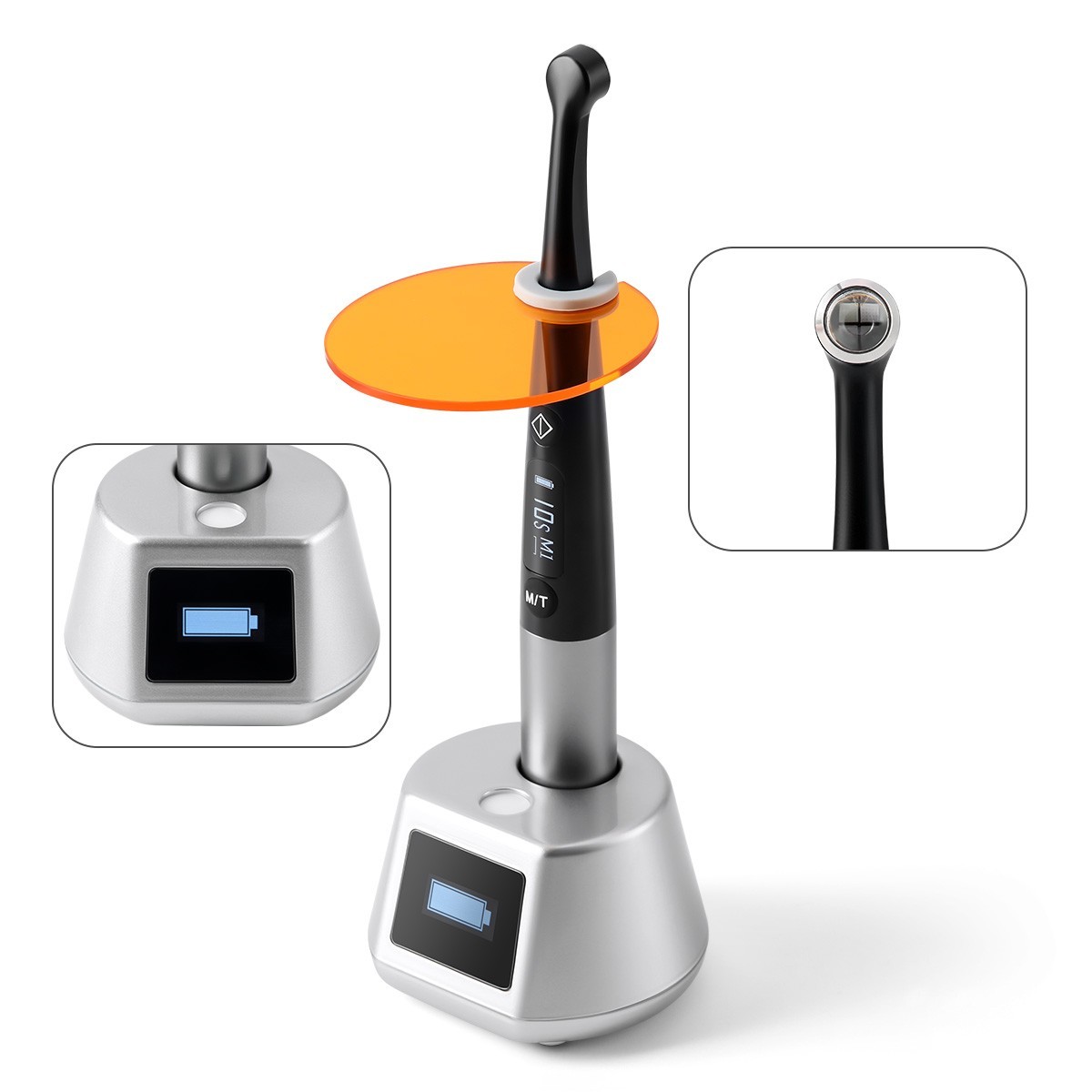 Dental Estilo Inalámbrico LED Luz de Curado Lampara Lamp