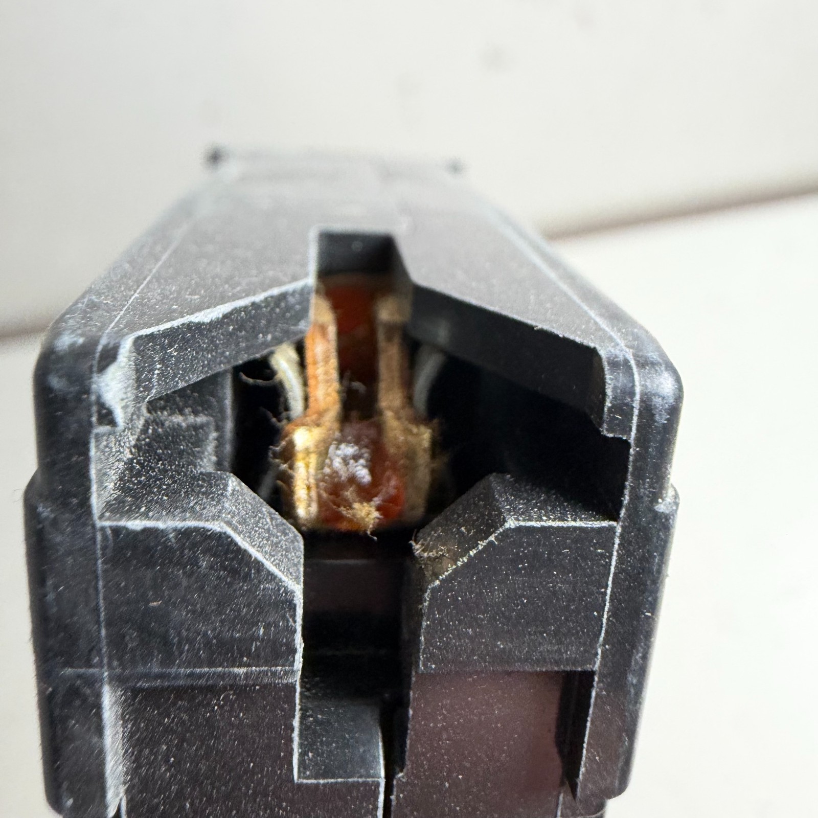 Square D HOM115PCAFI Black 15A Single-Pole HOM Series Miniature Circuit Breaker