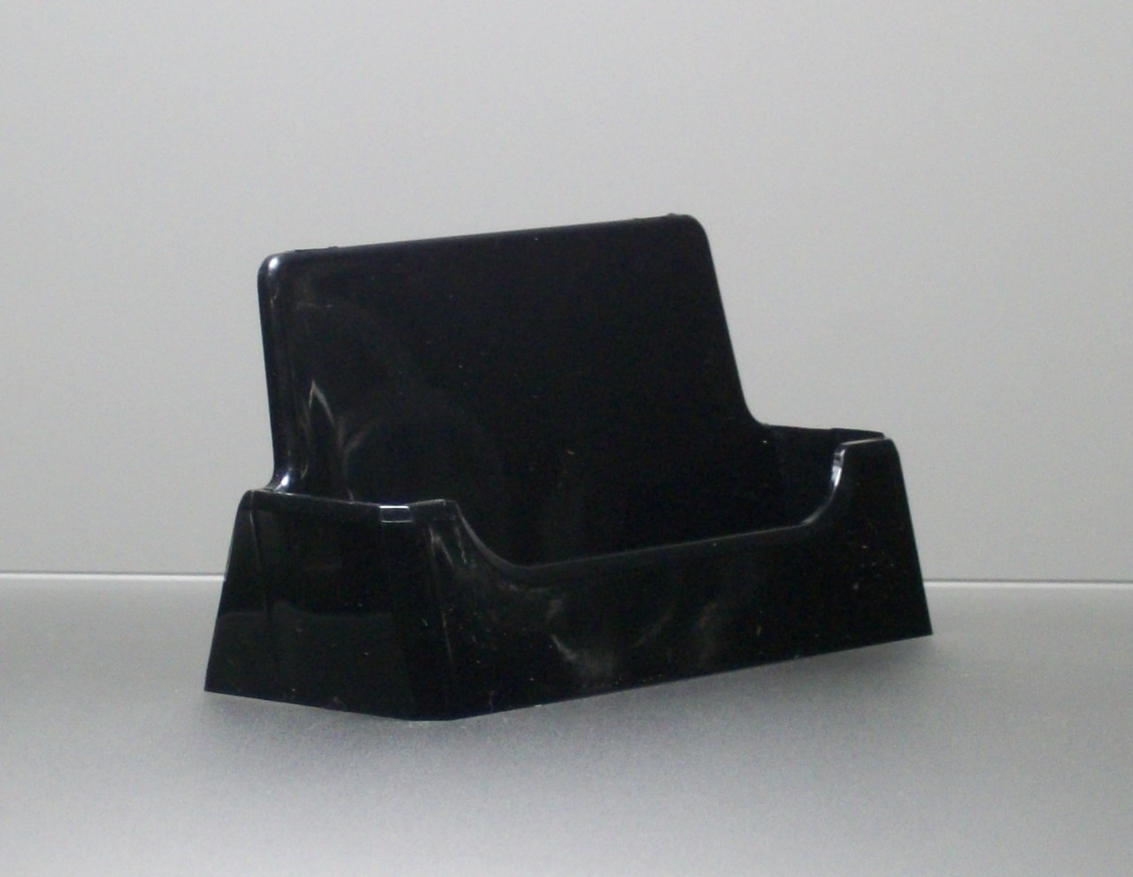 10 Black Acrylic Business Card Holders
