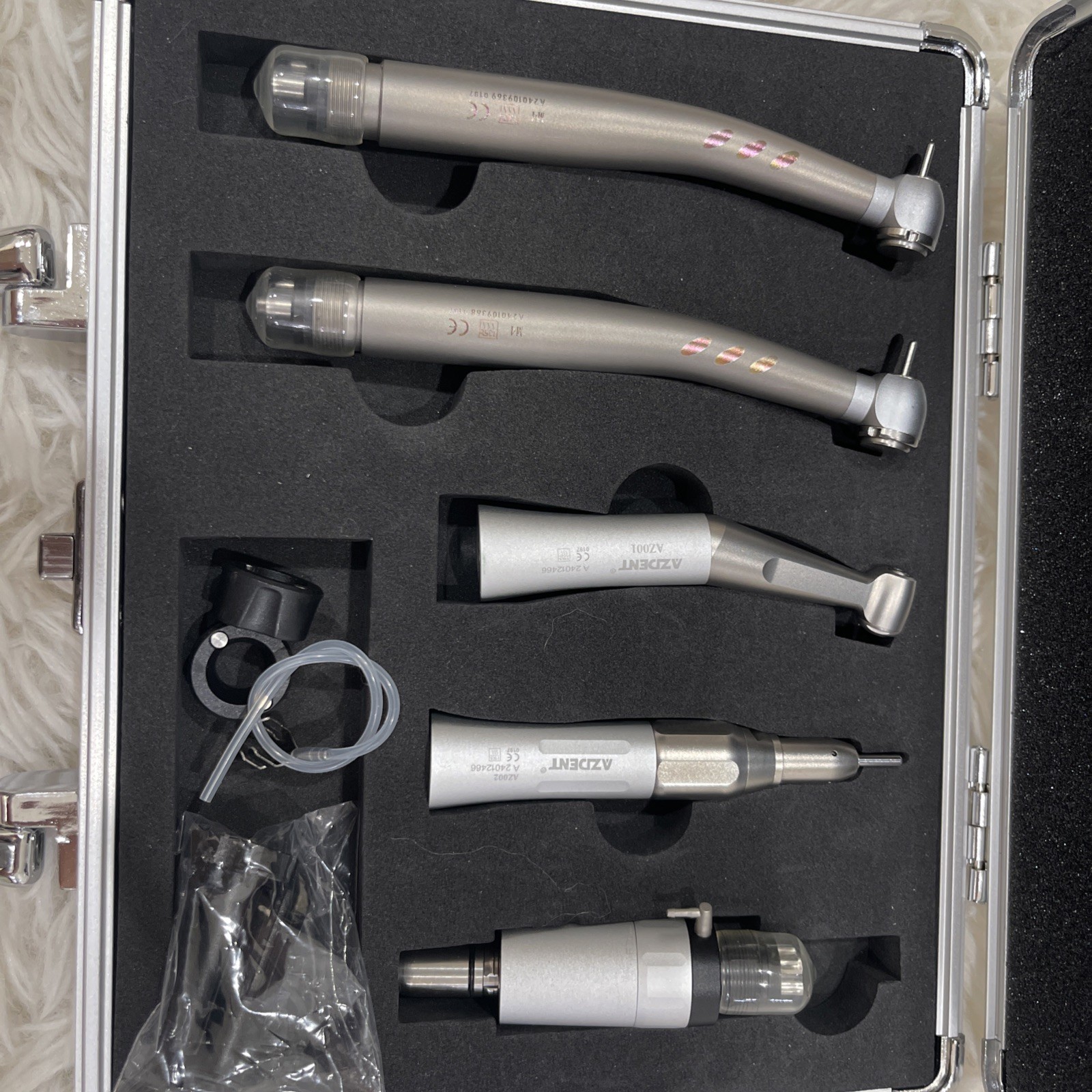 Dental Handpiece Kit LED High Speed & Low Speed With Air Scaler Handpiece 2H/4H