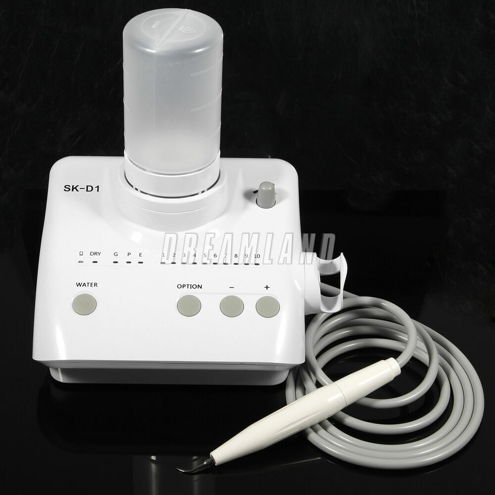 SK-D1 Dental Ultrasonic Piezo Scaler Unit w/2*Bottles 5*Tips For DTE SATELEC FDA