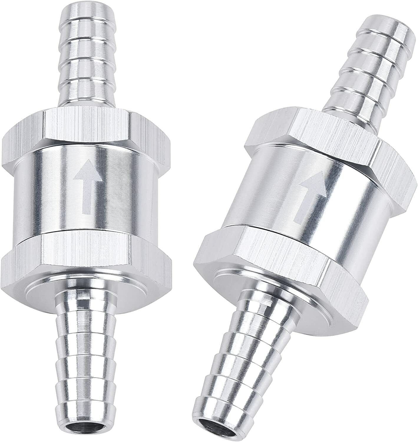 New 10mm 3/8″ Fuel Line Non-Return One Way Air Fuel Oil Check Valve Diesel Gas