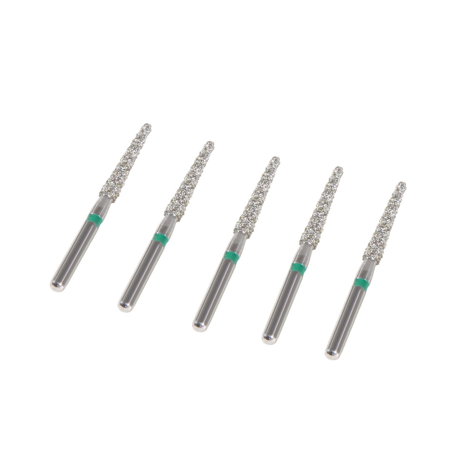 50pcs Dental Turbine Diamond Burs Fit for High Speed Handpiece FG1.6mm TF-13C