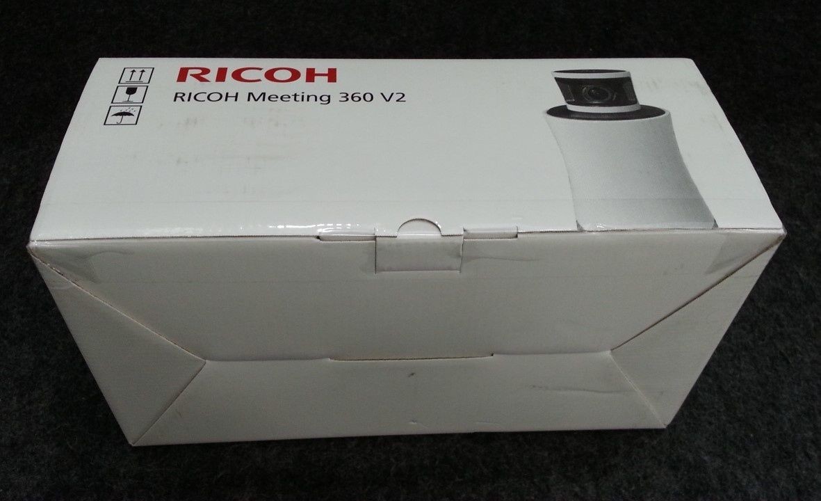 RICOH E0A9-17 Meeting 360 V2 3-In-1 Video Conferencing Device White