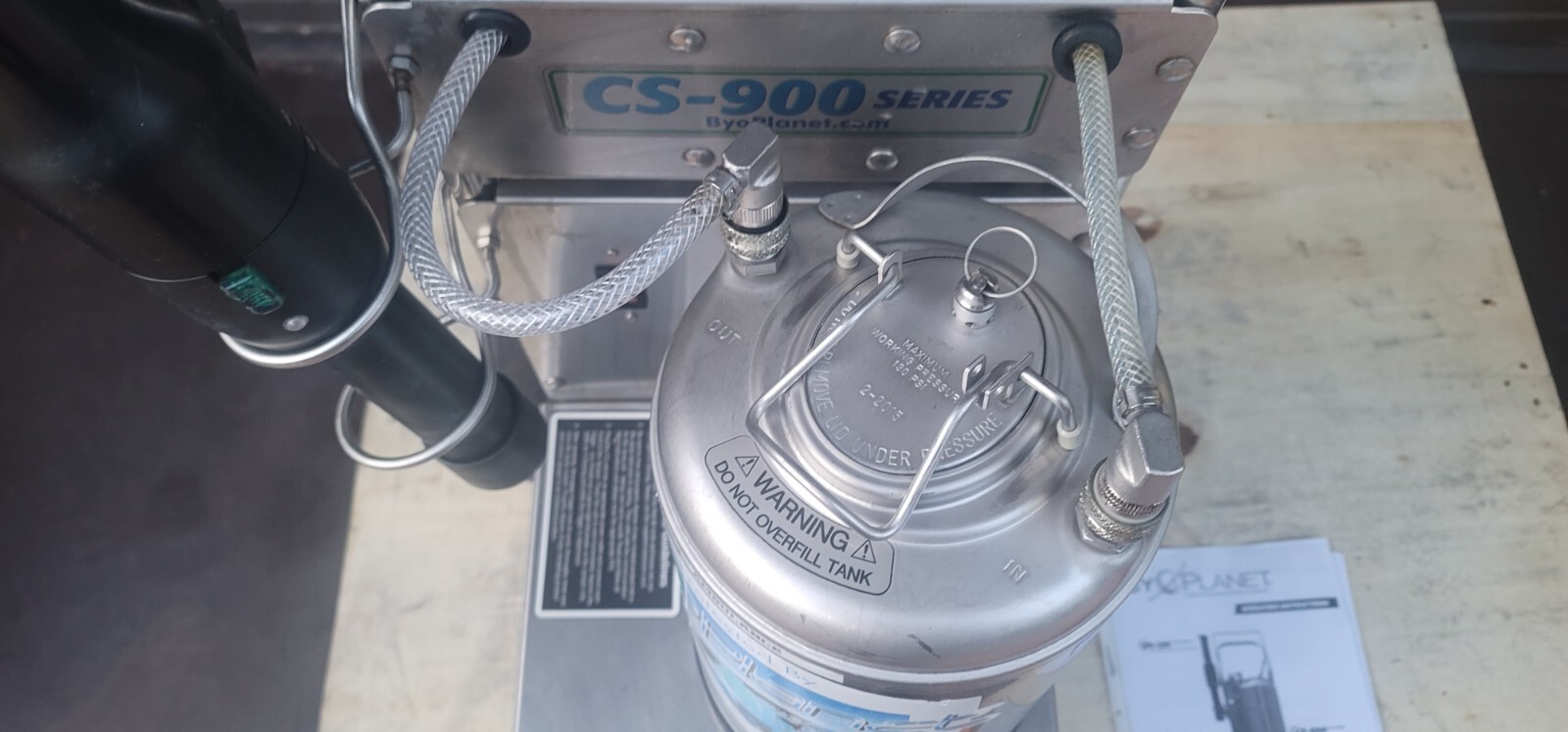 ByoPlanet CS-900 Electrostatic Sprayer System, CART SYSTEM ES120 ~FREE SHIPPING
