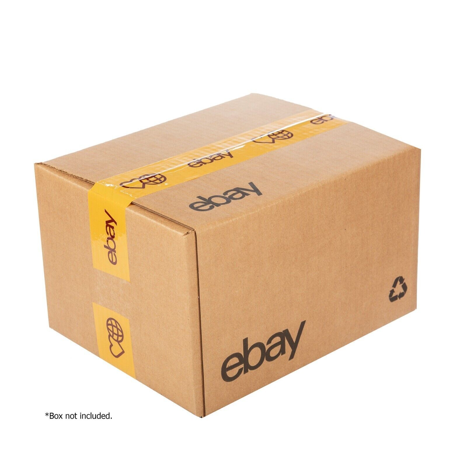 ✅ One Roll of 2″ x 75 yards ☆ YELLOW Colors ☆ eBay Branded Packaging Tape