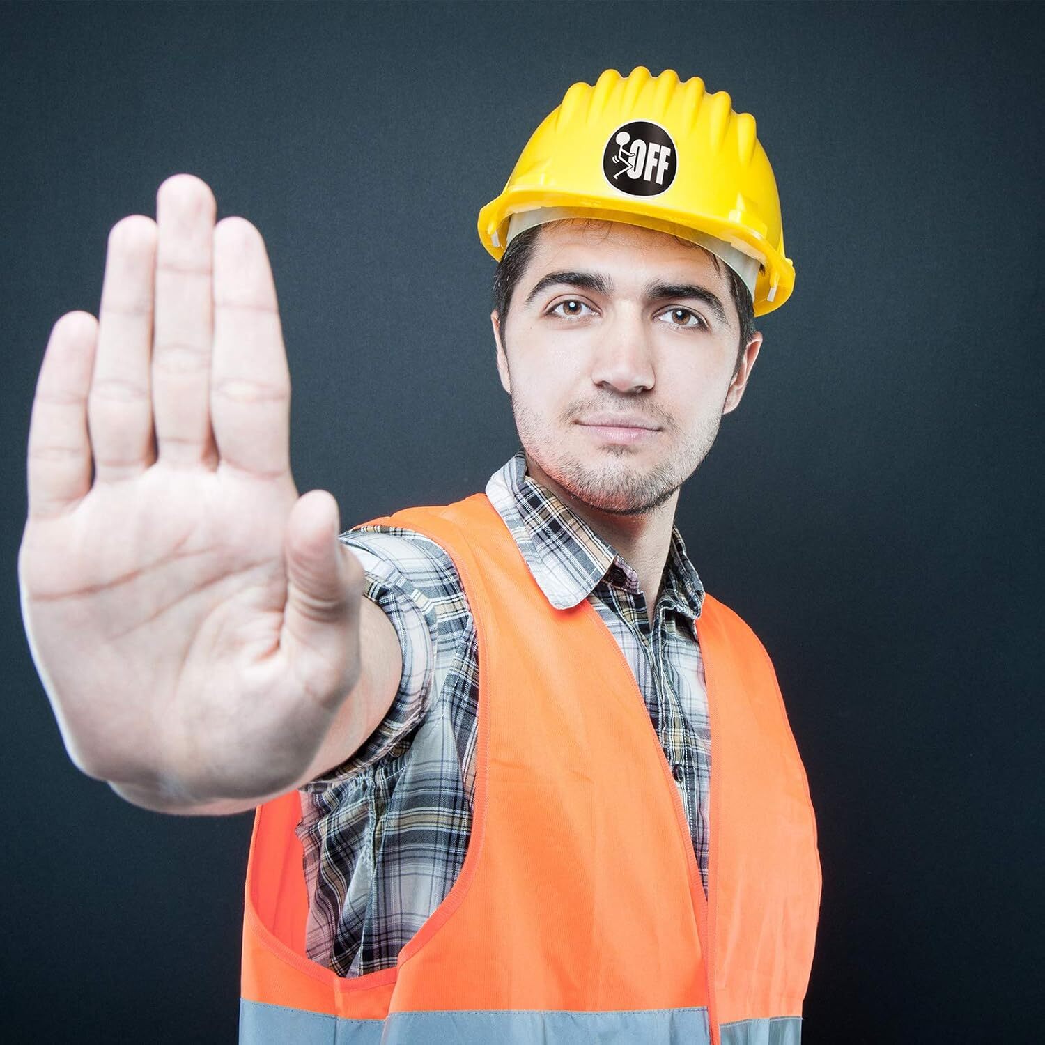 300PCS Helmet Decals Hard Hat Stickers, Funny Hat Sticker, Construction Tool Box