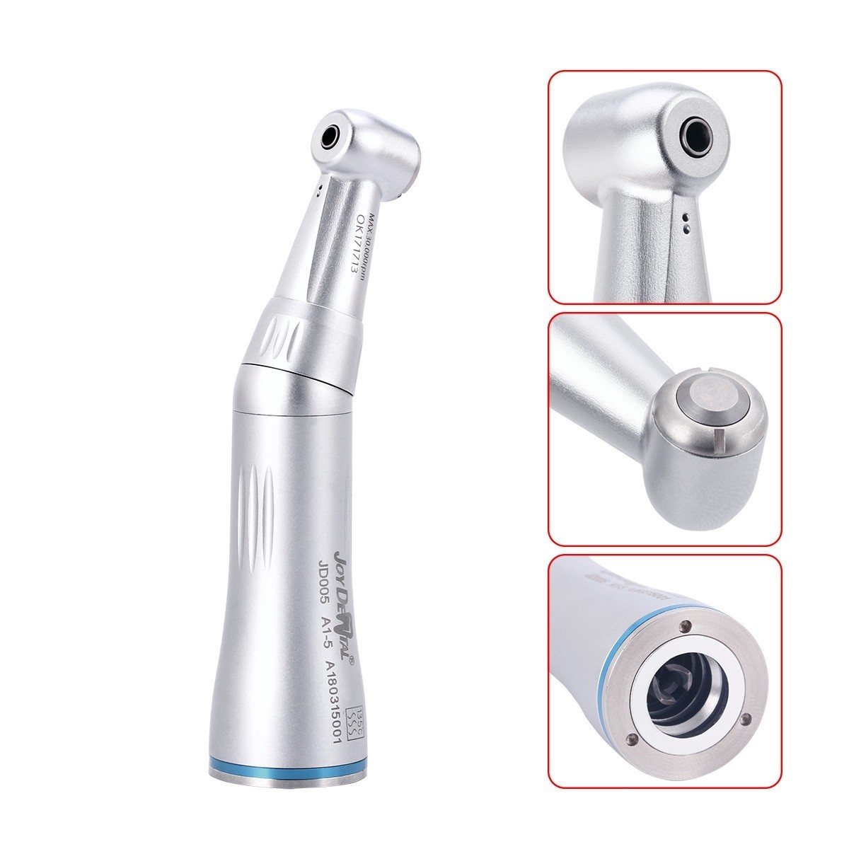 NSK Style Dental Inner Water Spray Push Button Contra Angle Low Speed Handpiece
