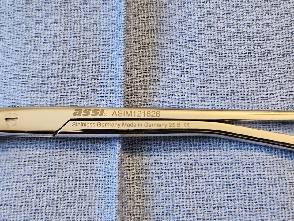 ASSI Trepsat Facial Flap Scissors ASIM121626 5 New Stainless Steel