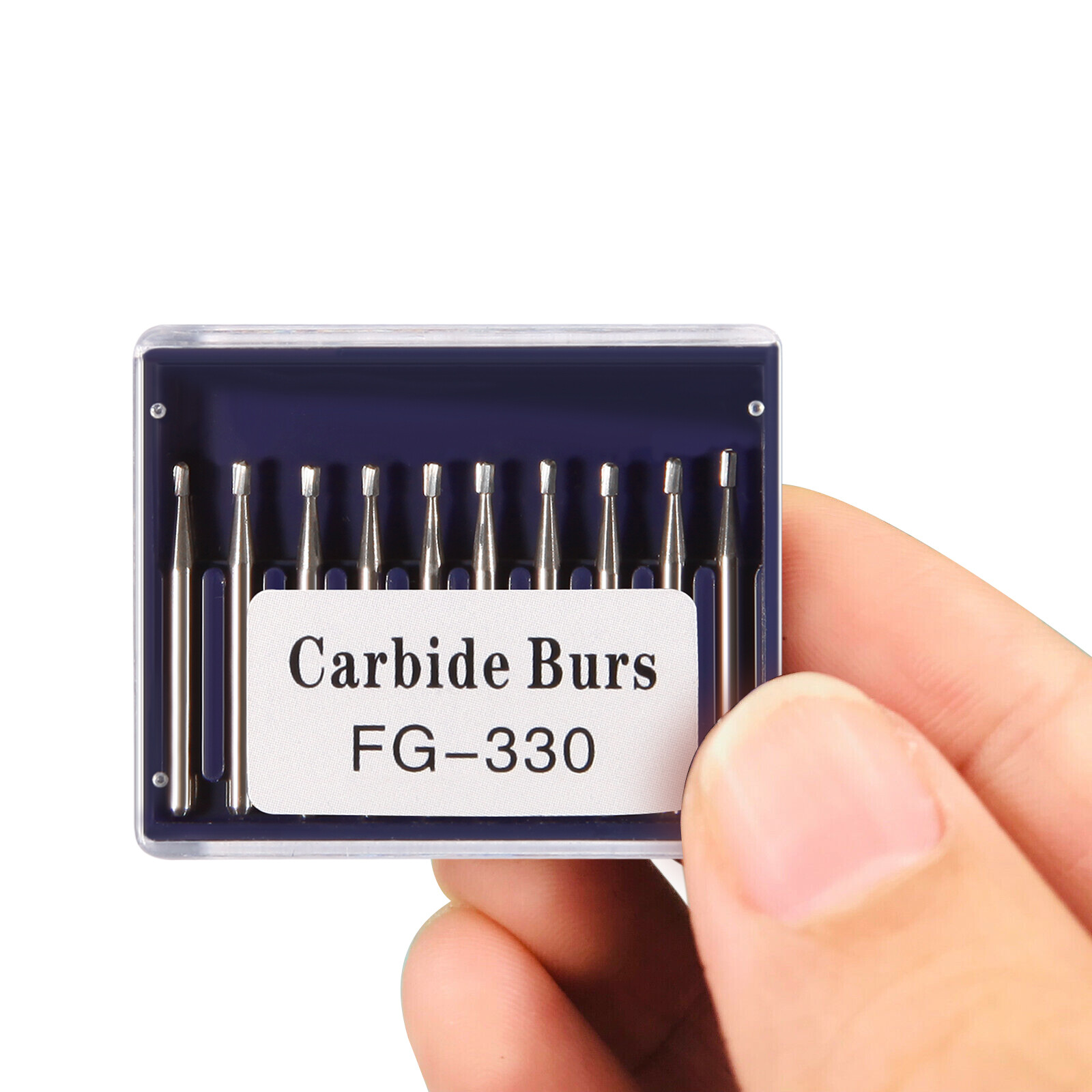 FG # 330 Dental Carbide 19mm Burs (100pcs=10 Packs)