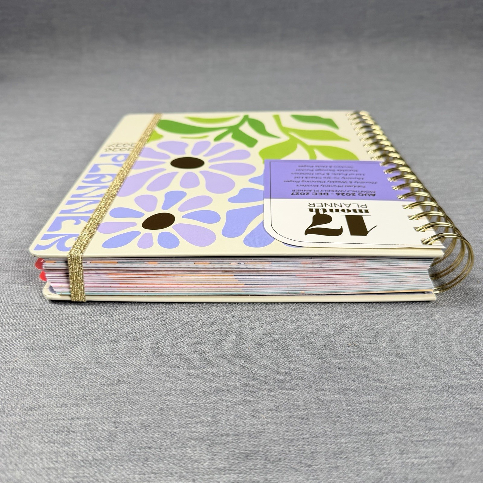 Creative Expert 17 Month Planner AUG 2026 – DEC 2027 Monthly/Weekly Planner