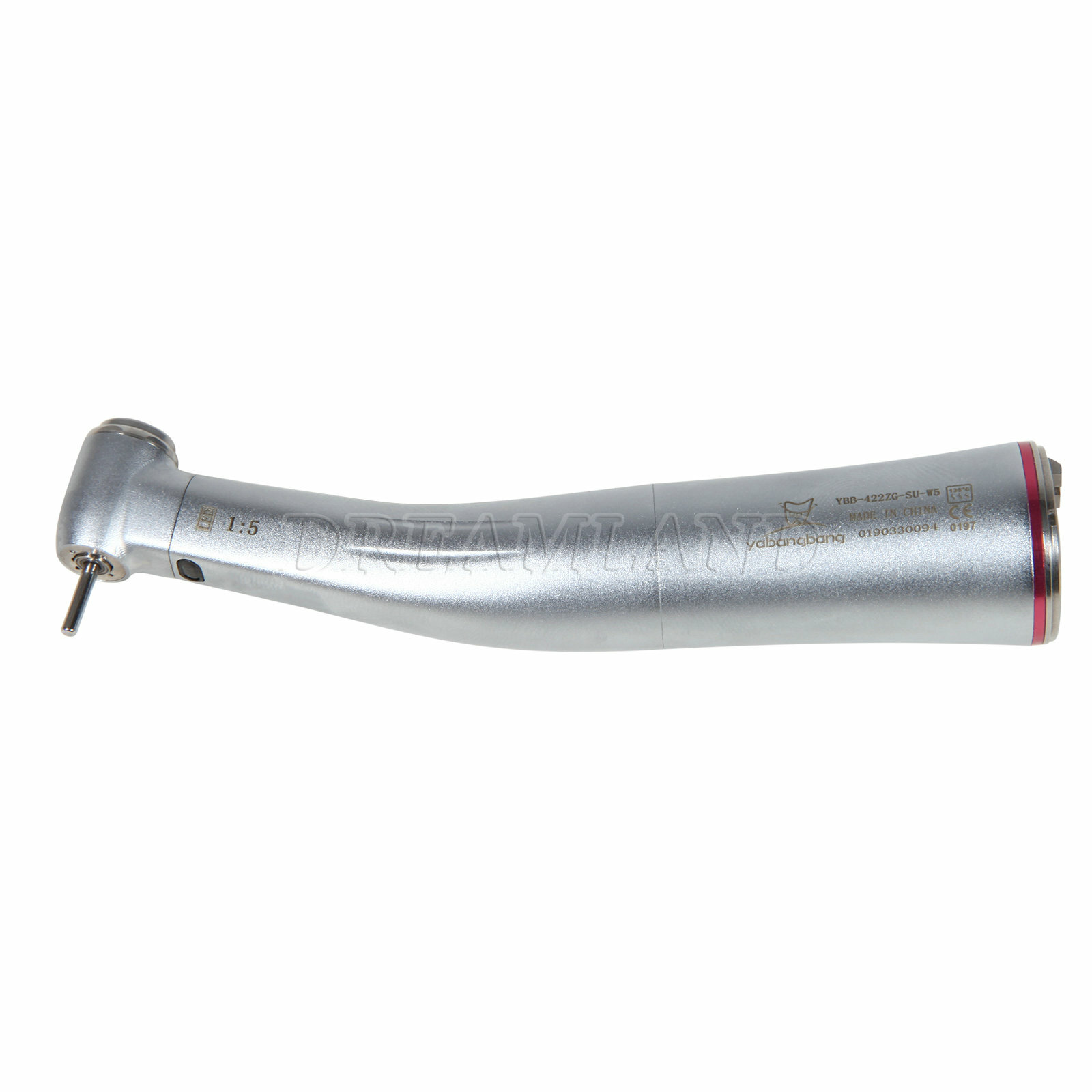 Mini Internal four spray 1:5 Increasing LED Fiber Optic Contra Angle FDA