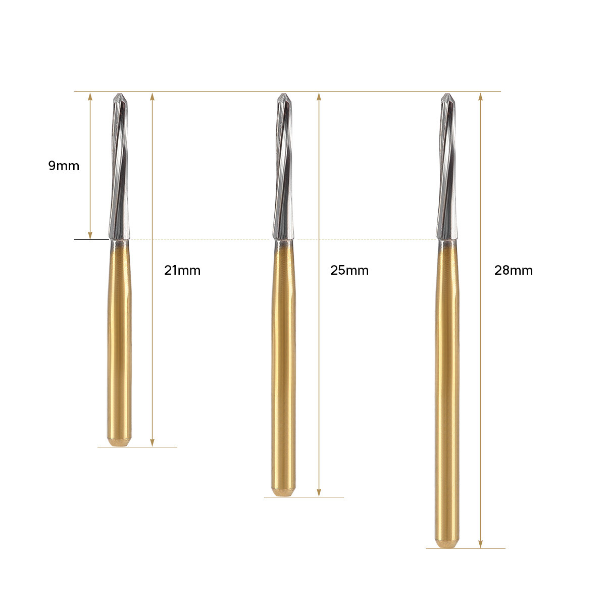 Endodoncia dental Endo-Z Tungsten Carbide Bur FG Round Bur Alta velocidad AZDENT