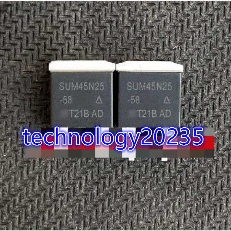 10PCS SUM45N25-58 TO-263 250V 45A #MX