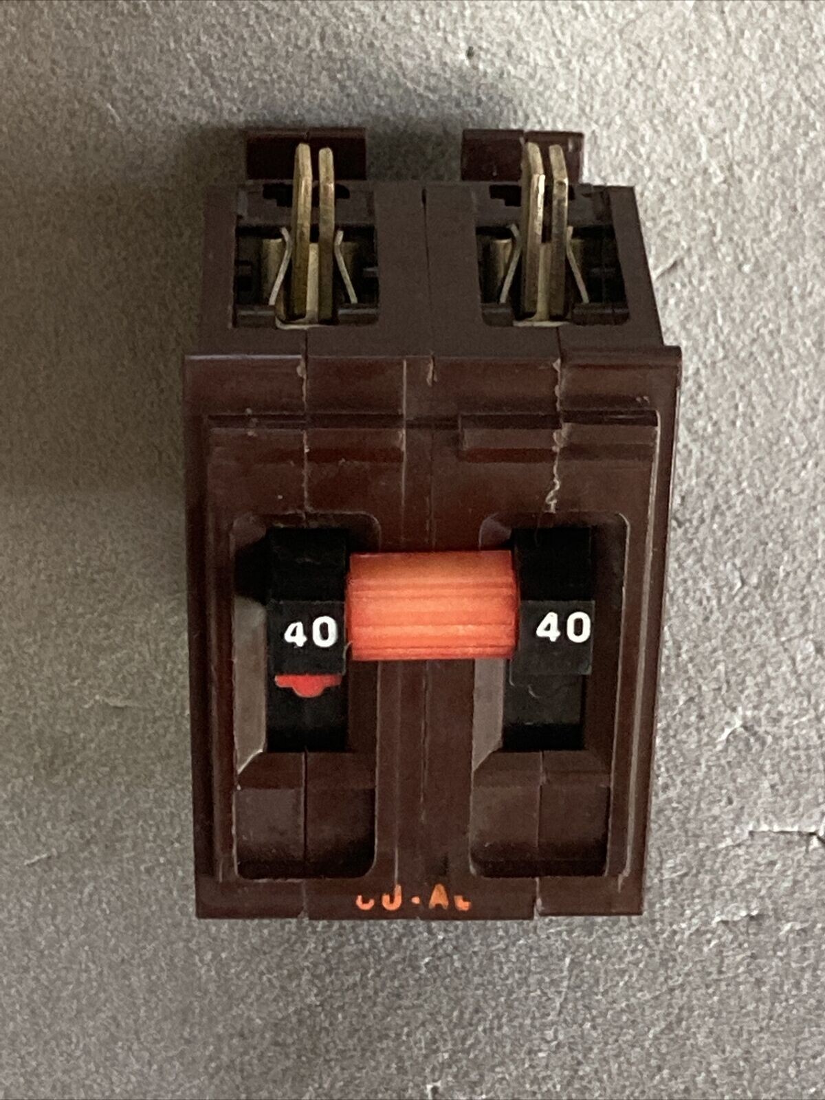 Wadsworth A240NI 40 Amp 2 Pole 2P Type A METAL FOOT Circuit Breaker A240N A240