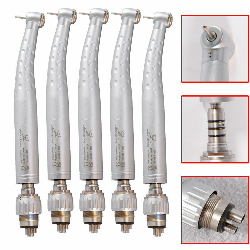 5x KAVO style Dental High Speed Push button handpiece Quick Coupler 4H GB4 USA