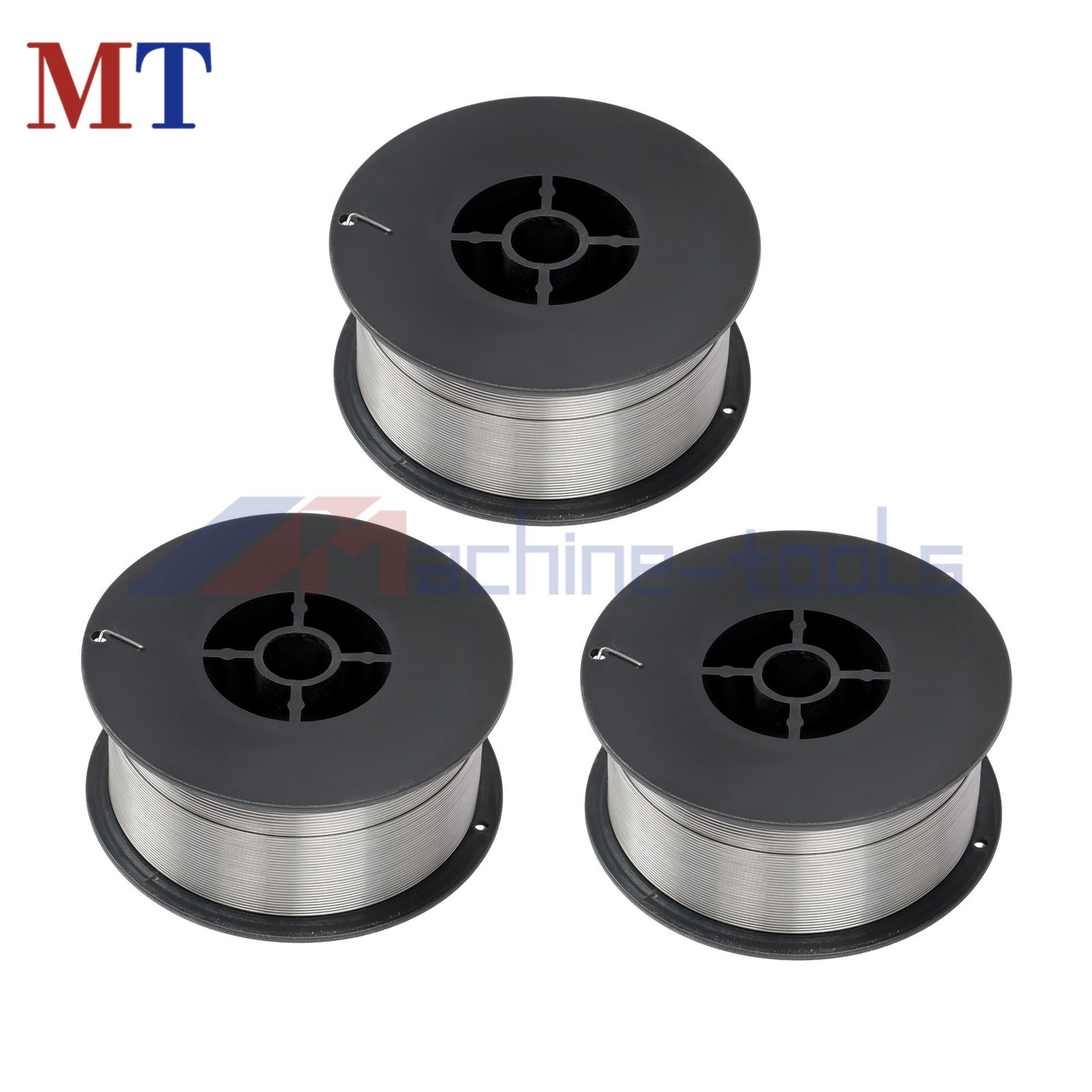 3 Pack E71T-GS .035 Inch 2 Pounds Gasless Mild Carbon Steel Welding Wire