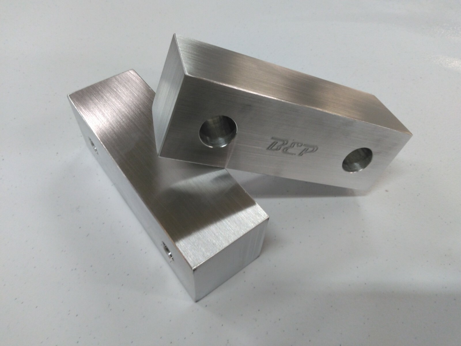 6 x 2 x 2″ Aluminum Machined Soft Jaws for 6″ Kurt Vises (2 JAWS)