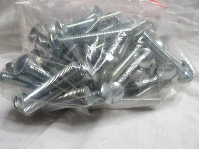 Lot of 3/8″-16 X 3″ Carriage Bolts (approx. 8 Pounds)