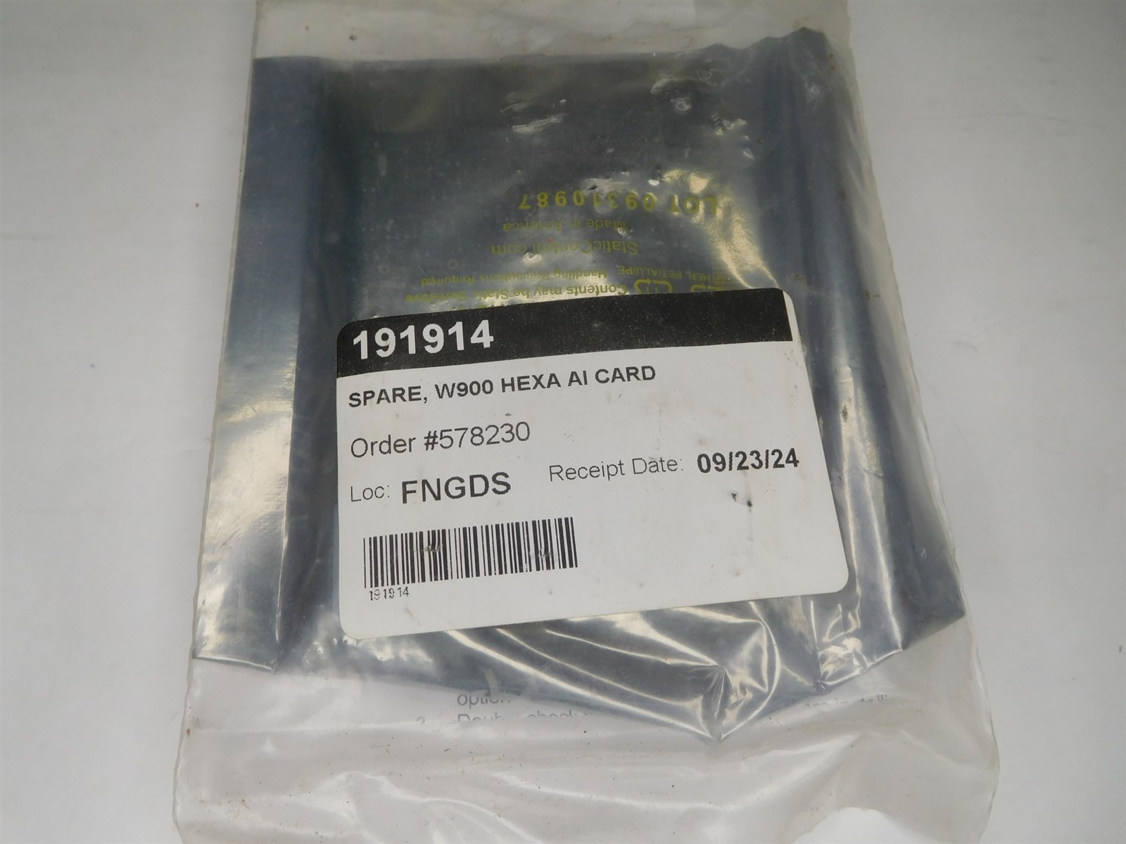 NEW Walchem 191914 W900 HEXA AI Card Analog Input Board (011326)