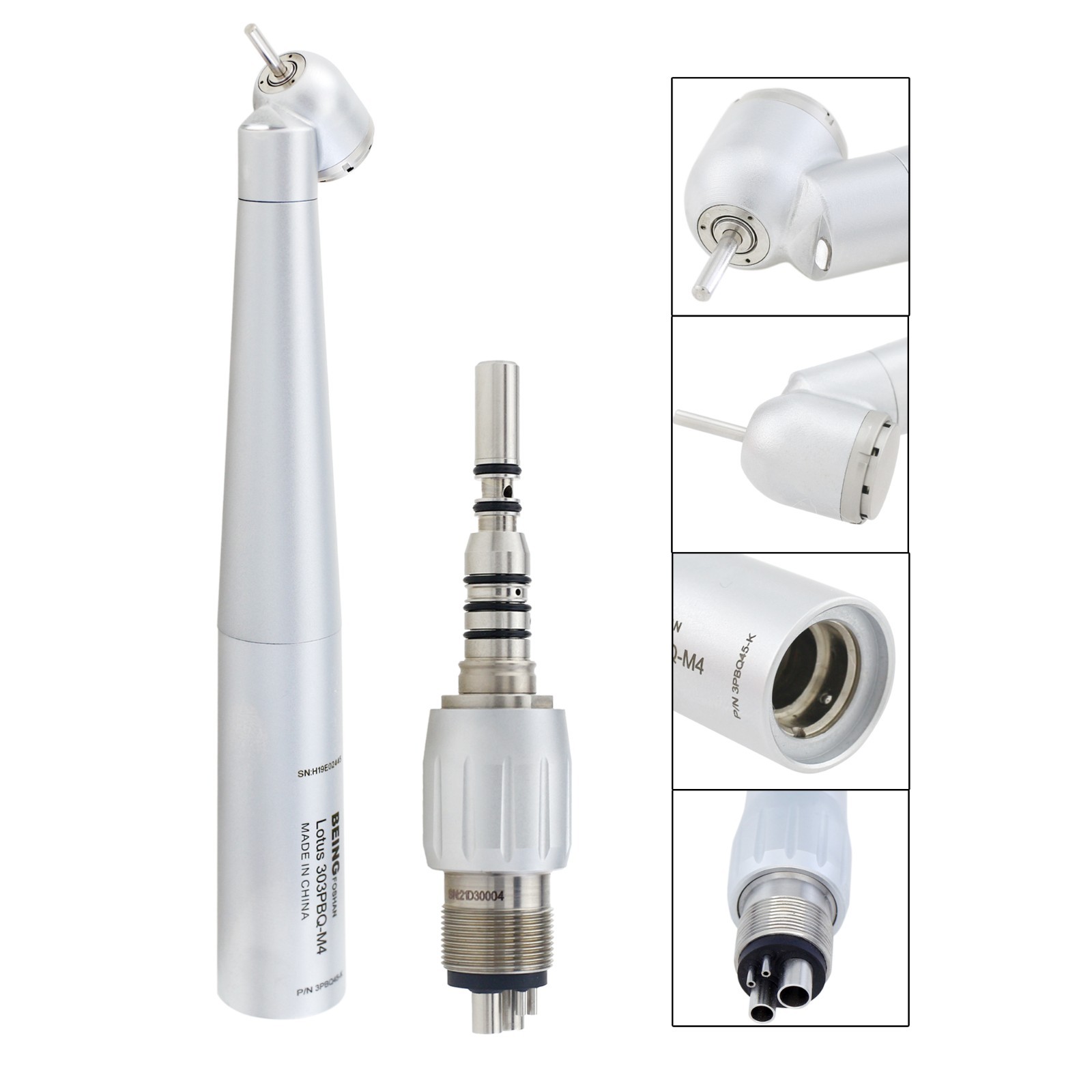 BEING High Speed Handpiece Fiber Optic Surgical 45° Angle KaVo Multiflex Coupler