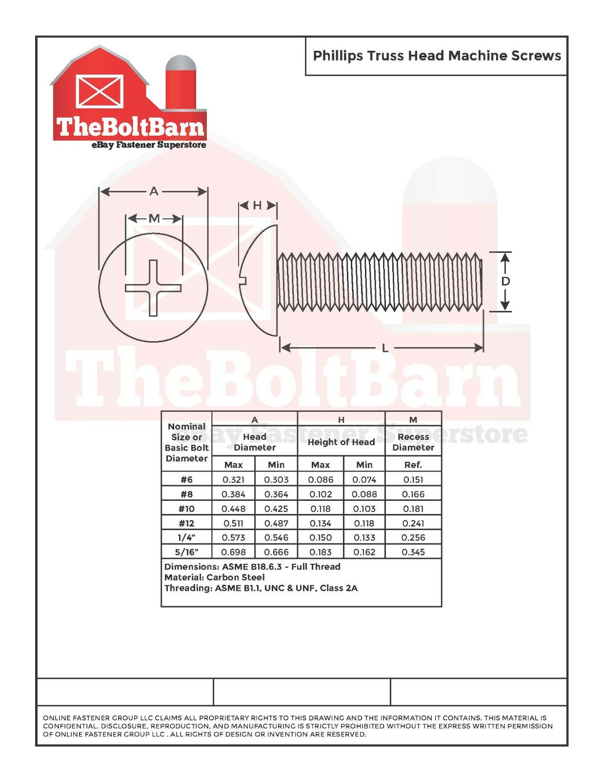 #8-32 Phillips Truss Head Machine Screws Bolts Zinc Coarse (Pick Length & Qty)