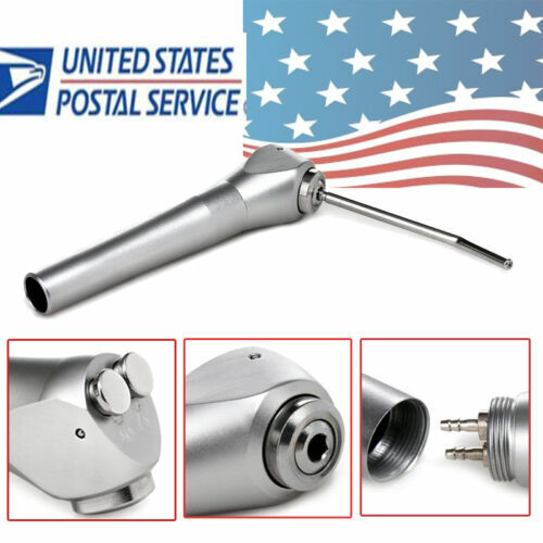 Dental Tri-3 Way Air Water Syringe Spray Triple Handpiece ^ 2 Nozzles Tips Tubes