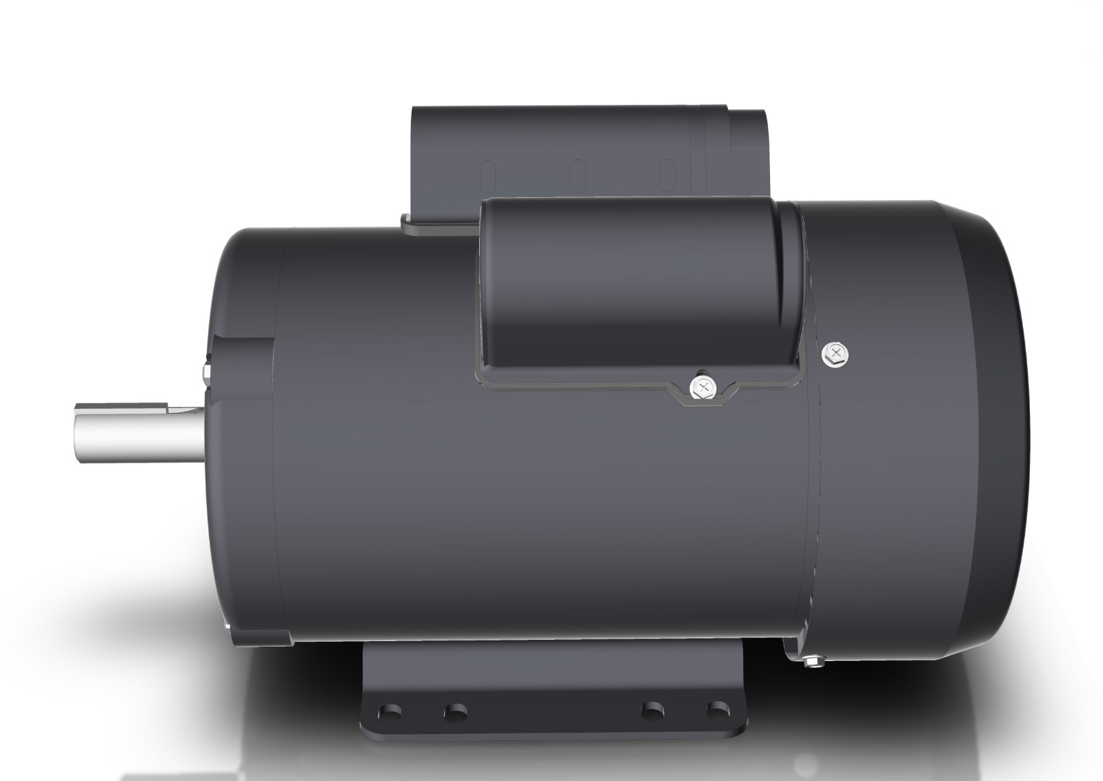 Techtop Electric Motor 2 HP 1800 Rpm 1-PH 115/208-230 Volt 145T Frame