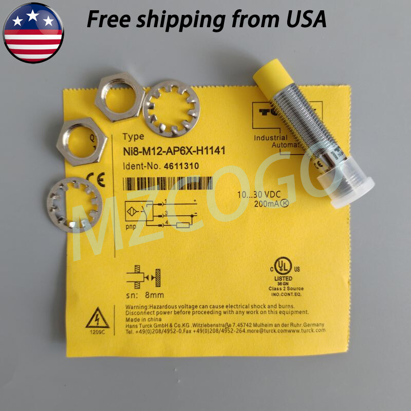 Brand New For TURCK Ni8-M12-AP6X-H1141 Proximity Switch sensor Shipped from USA