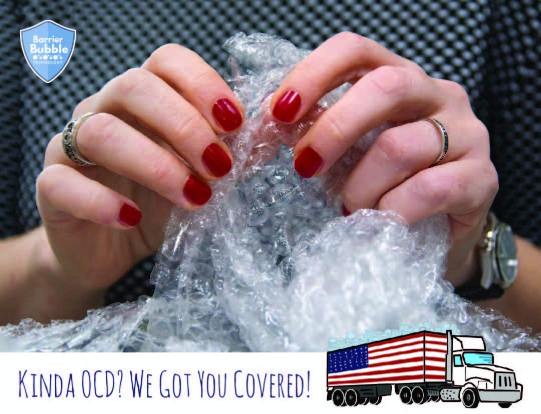 4 large rolls of Bubble Wrap total 700 feet, small bubbles 3/16 cushioning, 7…