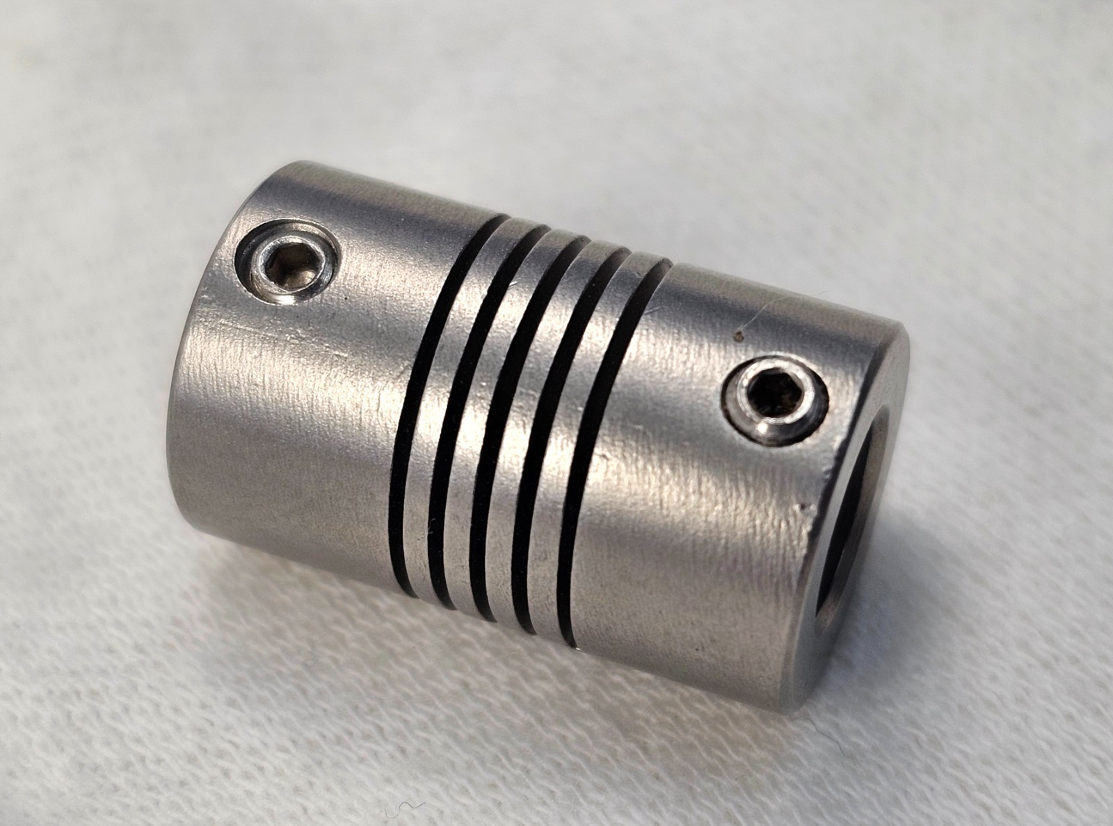 6.35 x 6.35 Shaft Flexible Coupling (1/4″ X 1/4″ STAINLESS STEEL Coupler Encoder