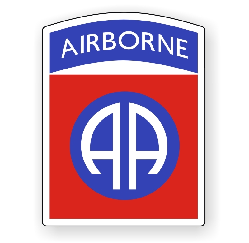 3pcs – 82nd Airborne Hard Hat Helmet Decals Stickers Army Iraq WW2 Vietnam USA