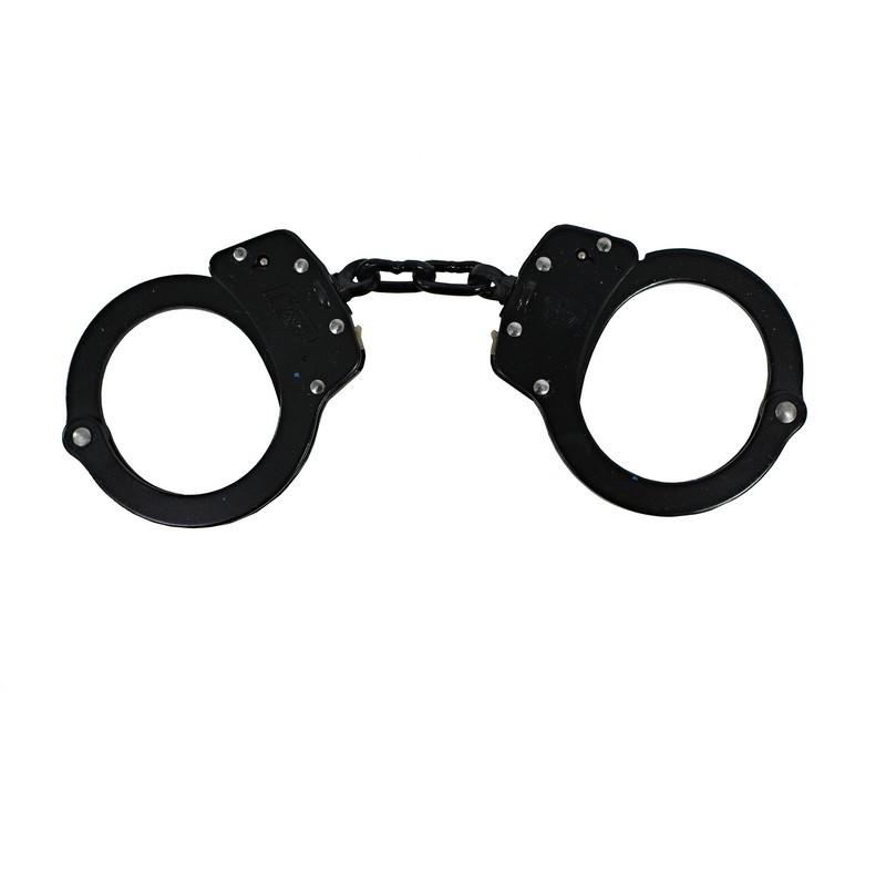 Smith & Wesson 350150 Model 100 M&P Chain-Linked Handcuffs & Keys, Melonite