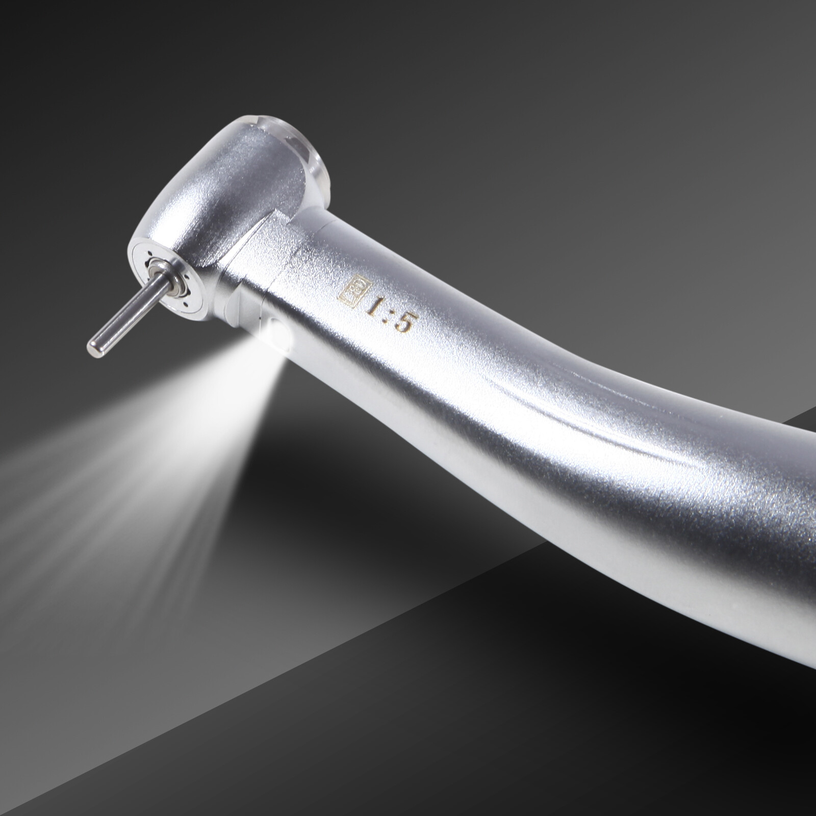Dental LED 1:5 fiber optic Handpiece Contra Angle For KAVO NSK Electric Motor