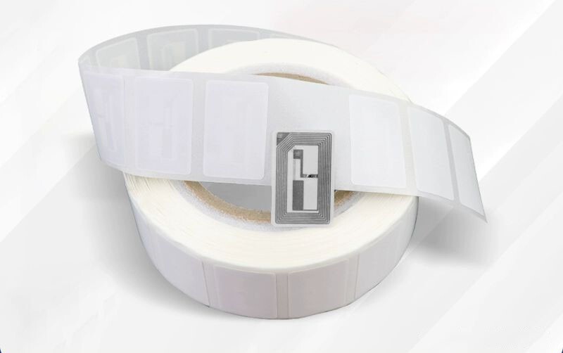RFID sticker Classic 1K 40x25mm rectangular NFC label 13.56MHZ 50pack