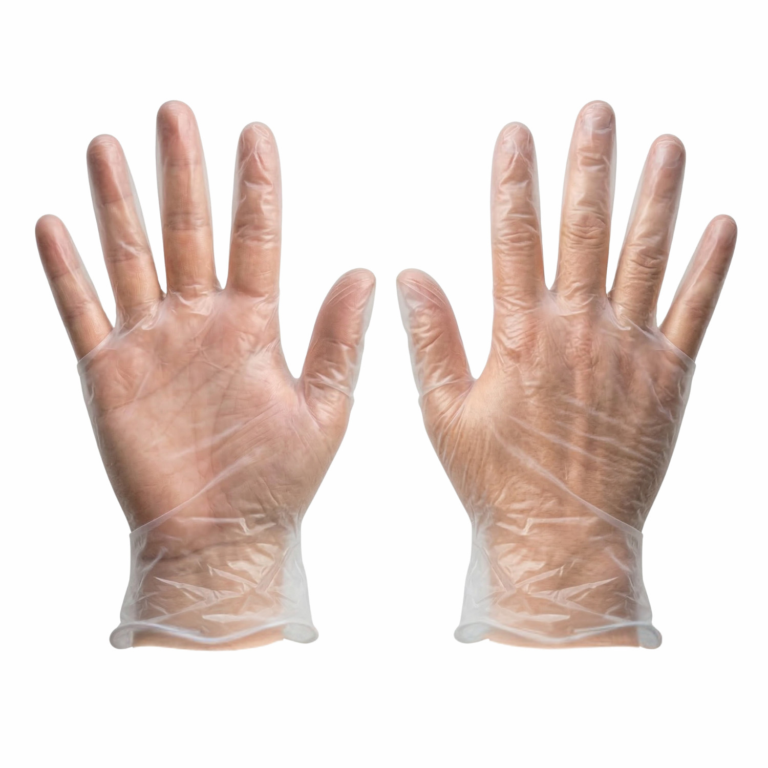 1000 Pieces Vinyl Gloves Powder Free Size: X-Large 5 Mil