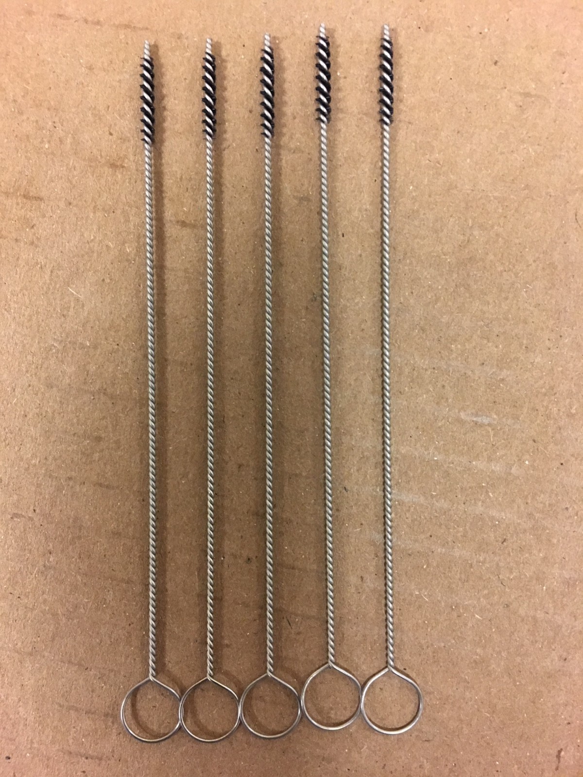 HIGHTBRUSH 20241 MINIATURE 1/16” NYLON TUBE BRUSH  5 PACK