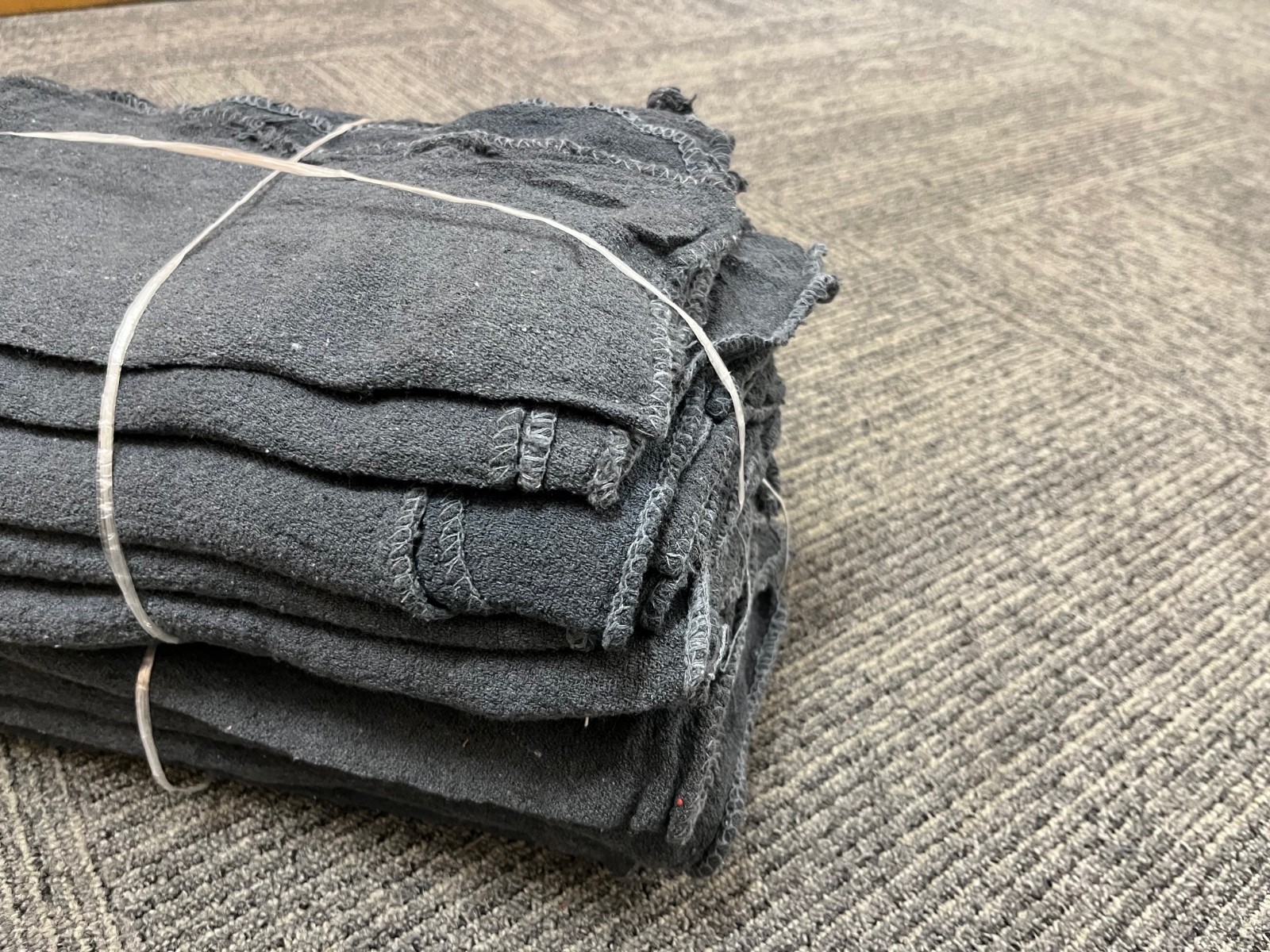 1500 Pieces New BLUE Shop Towels Rags Industrial 18″x30″